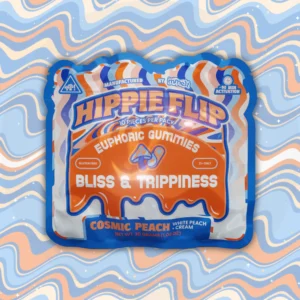 Mmelt Cosmic Peach Hippie Flip Mushroom Gummy