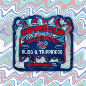 rainbow Drip Hippie Flip Mushroom Gummy