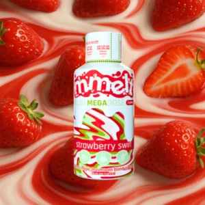 Strawberry Swirl Shroom Shot